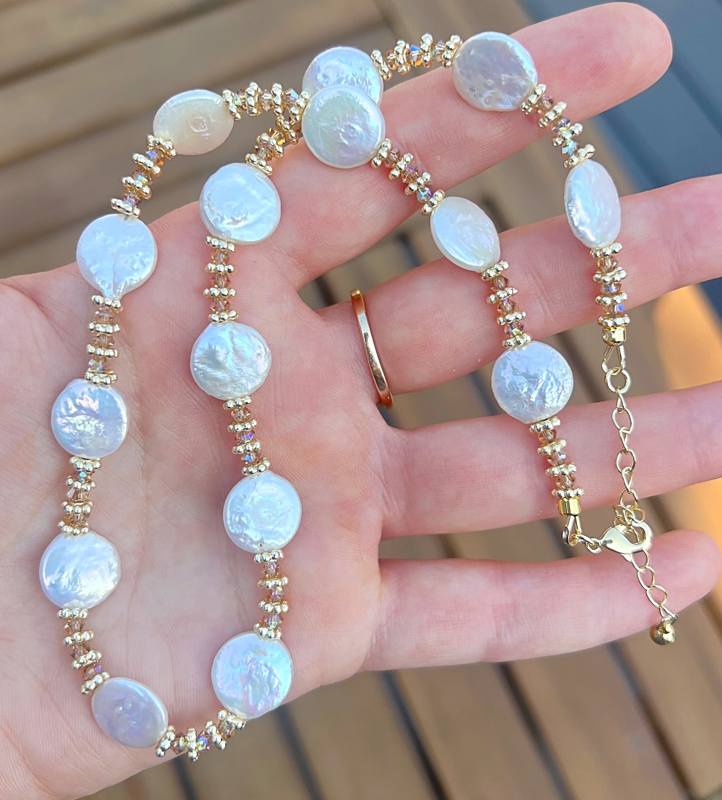 The Jane Coin Pearl Necklace