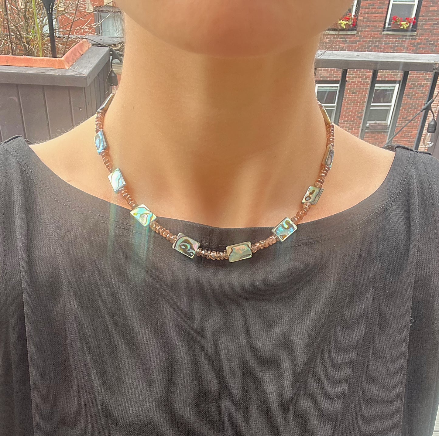 Reversible Bead Necklace