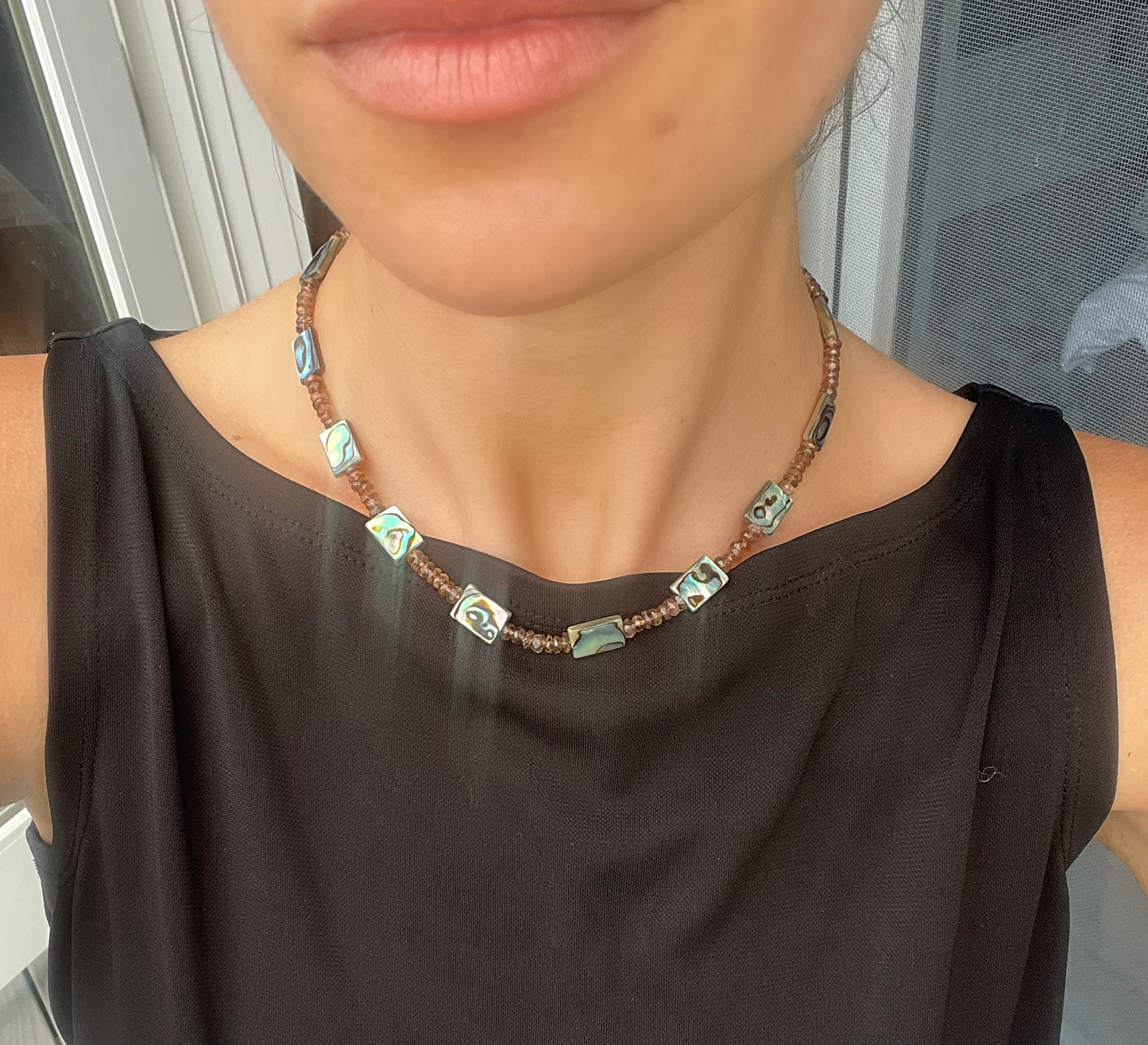 Reversible Bead Necklace