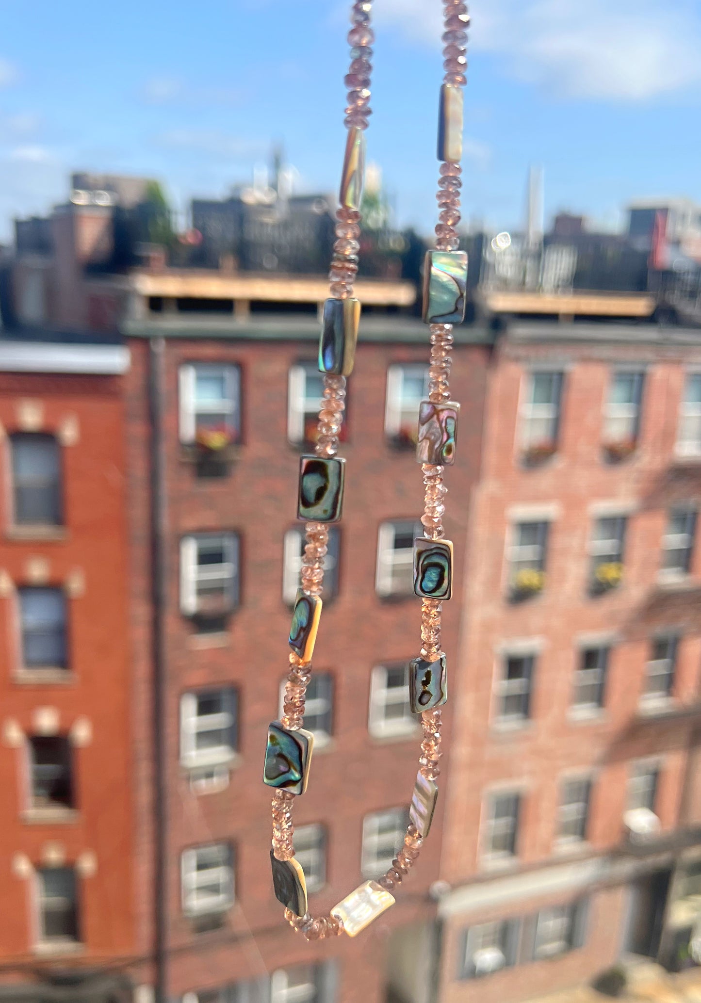 Reversible Bead Necklace